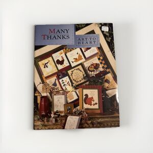 Many Thanks Nancy Halvorsen Art To Heart Patterns 517B Applique Quilt